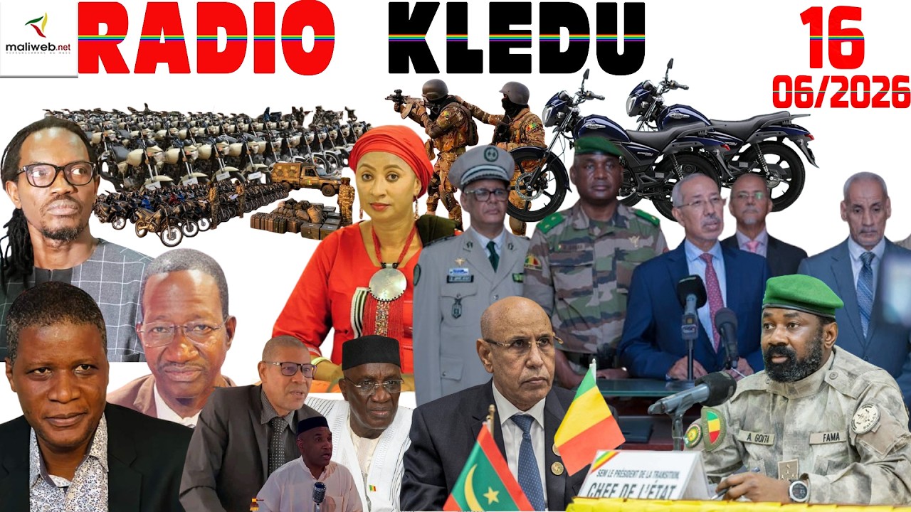 La Revue de Presse de la RADIO KLEDU du 16 Juin 2026