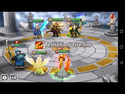Arena Fight 15 Mo Long, Diana, Harmonia, Eladriel vs. Psamathe, Ritesh, Triton, Perna