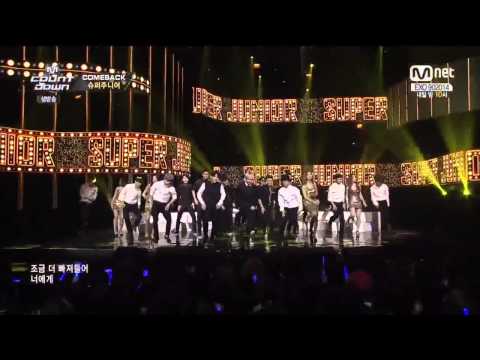 140906 SUPER JUNIOR - SHIRT @ M! Countdown (Comeback Stage)