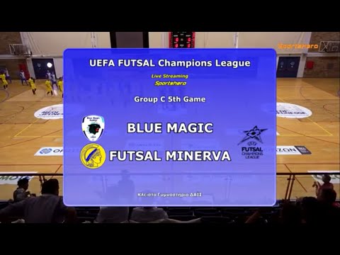 Futsal Minerva v Blue Magic | UEFA Futsal Champions League Highlights