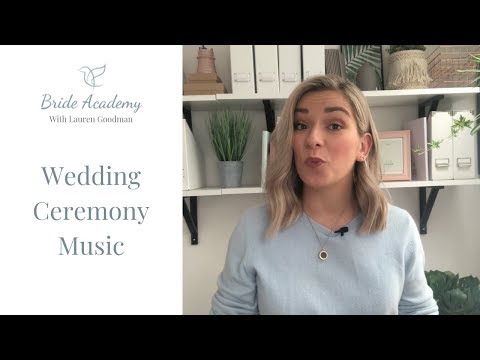 Wedding Ceremony music ideas (WHEN DO YOU NEED TO HAVE MUSIC AT YOU WEDDING CEREMONY)