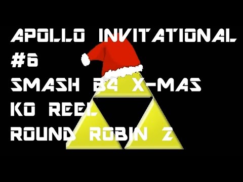 AI#6 (Sm4sh B4 X-MAS) KO Reel - Round Robin Pt 2