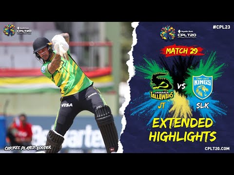 Extended Highlights | Jamaica Tallawahs vs St Lucia Kings | CPL 2023