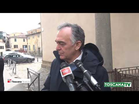 2020-03-28 PISTOIA - IL PRESIDENTE  ROSSI IN VISITA A NUOVO REPARTO COVID