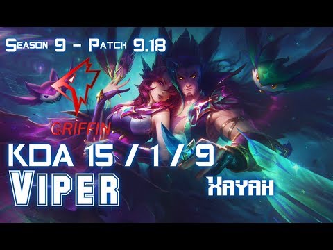 GRF Viper XAYAH vs KAI'SA ADC - Patch 9.18 KR Ranked