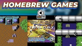 Zap Fight Trilogy - New Commodore 64 Shoot em Ups 