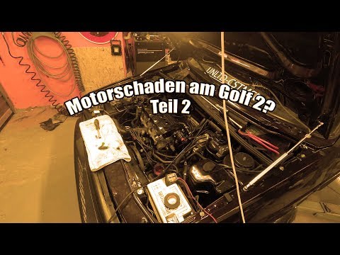 MotorSchaden am Golf 2 Fire and Ice | Teil 2
