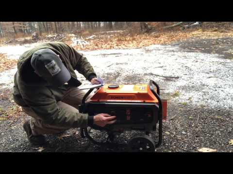 Generator Unboxing and Assembly