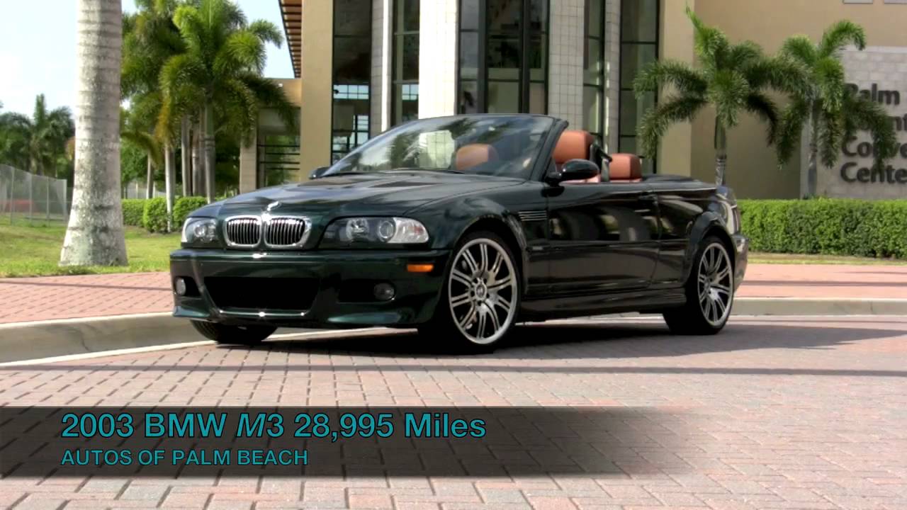 2003 BMW M3 Convertible  T2668