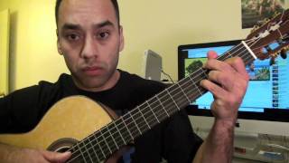 Belle Guitar Lesson - Jack Johnson tutorial Step by Step (Esteban Dias)