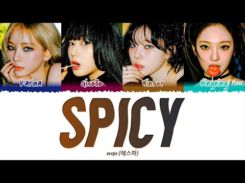 aespa (에스파) - Spicy (1 HOUR LOOP) Lyrics | 1시간 가사
