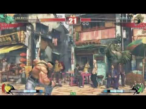 SF4:Boy (Bl) vs  Hagejin (Zangief) - Team Yokohama vs Team Magician B - 17-09-2009