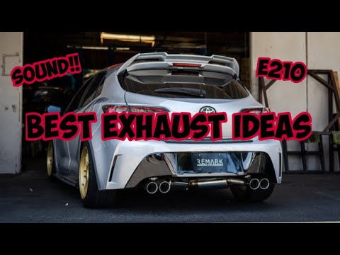Thumbnail for Best Toyota Corolla Hatchback Exhaust Systems - Sound Compilation #e210 #corolla #toyota #jdm #fyp by Hatchback, GAZ, Toyota, Toyota Corolla (E210), Nismo, Lexus, Toyota Corolla, Car, Truck, Van