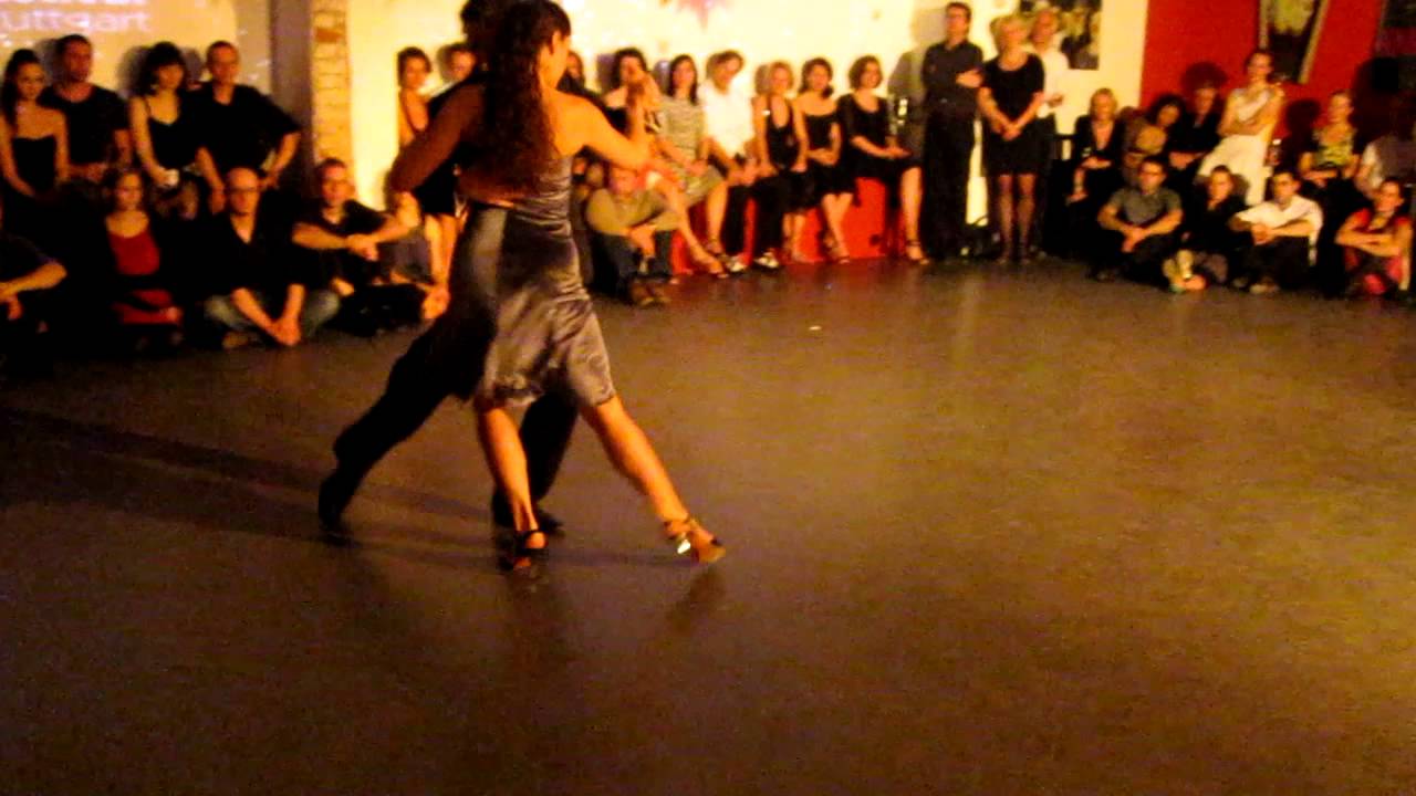 Dominic Bridge and Sigrid Van Tilbeurgh, Tango Schneball Festival 2012, Stuttgart 2/4