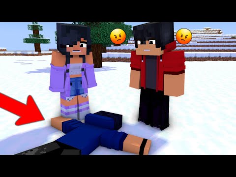 AARON FIGHTED WITH EIN!?💔| simple dimple rich kids aphmau girlfriends crew - minecraft animation
