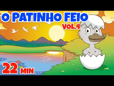 O Patinho Feio Livro Animado Musical Leiturinha Vol. 4 - Giramille 22 min | Desenho Animado Musical