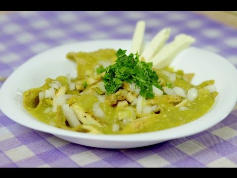 CÓMO HACER CHILAQUILES VERDES - Recién Cocinados