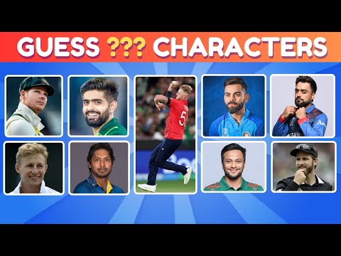 Cricket Quiz || Guess the Cricket Characters || Crazy Quiz