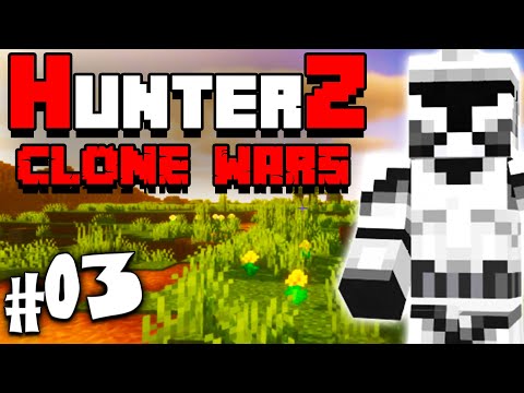 Hunter Studio - Minecraft HunterZ Apocalypse Zombie :  Exploration | Minecraft HunterZ Clone Wars | Episode 3