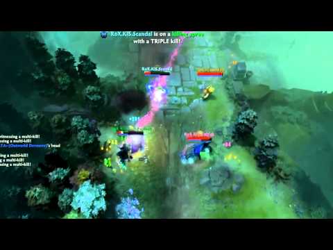 Dota 2 Starladder   Sigma vs RoX KIS Amazing Teamfight