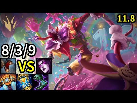 Fiddlesticks Jungle vs Morgana - KR Grandmaster | Patch 11.8