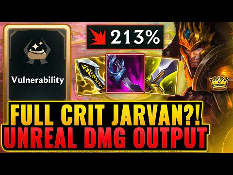 Full Crit Jarvan: Vulnerability + Sword of the Divine = Unfair DPS | League Arena Gameplay