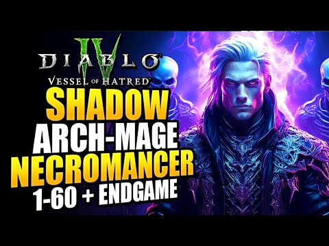 Diablo 4 Best Necromancer Endgame Build for Season 9 - Arch-Mage Minions Destroy Endgame