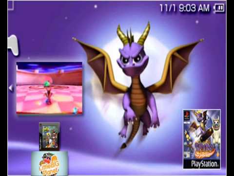 spyro year of the dragon psp rom