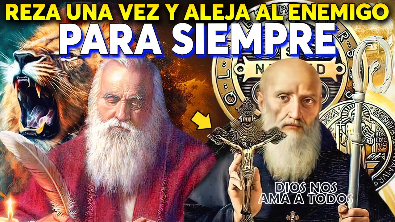 ORACIÓN SAN BENITO y San Marco Leon para ALEJAR el MAL reza una vez y aleja al enemigo para siempre