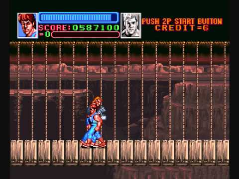 Return of Double Dragon SNES (Super Famicom Playthrough - Mission 6 - Forest & Mountains HD