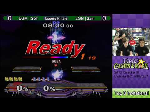 EGM Season 1 SSBM Invitational - EGM | Golf vs EGM | Sam