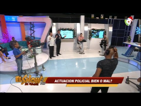 Tremendo rebú se arma en el Show Del Mediodía: Actuación de la PN bien o mal?