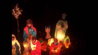 My Christmas 2016 Nativity Blow Mold Display