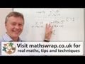 3 Minute Math - Subtract Fractions 