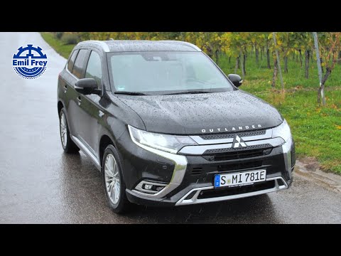 Mitsubishi Outlander Plug-In Hybrid - Rekuperation & Design | Autotest 2020 | Emil Frey Deutschland