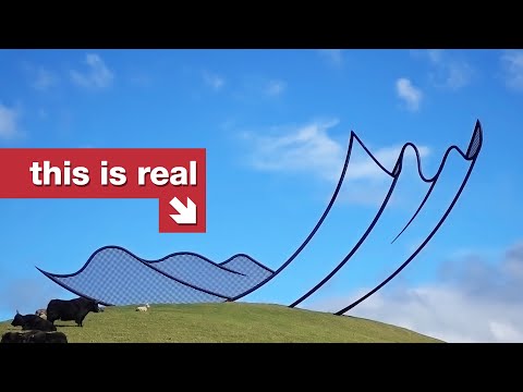 NZ の公園に展示された美しすぎる彫刻作品たち