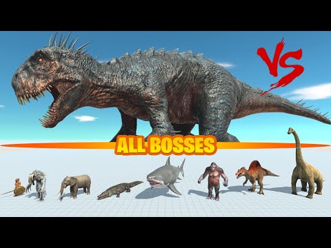 SCORPIUS REX vs ALL BOSSES - Animal Revolt Battle Simulator