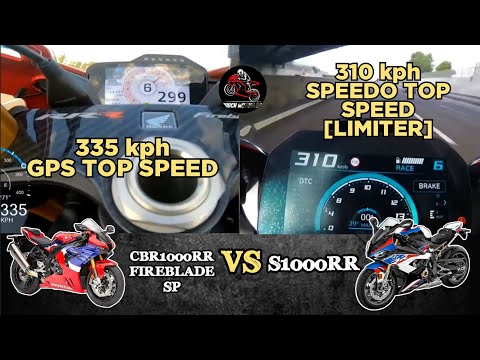 2022 Honda CBR1000RR R Fireblade SP vs BMW S1000RR | Top Speed | Acceleration 🔥🔥