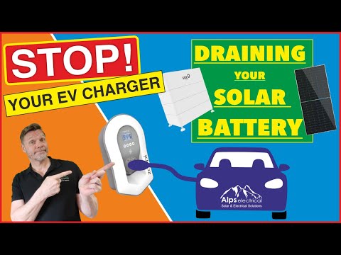 How To Avoid Solar & Battery Supplying EV Charger