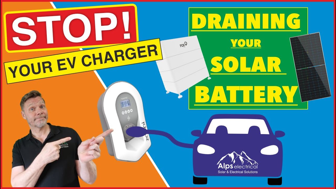 How To Avoid Solar & Battery Supplying EV Charger