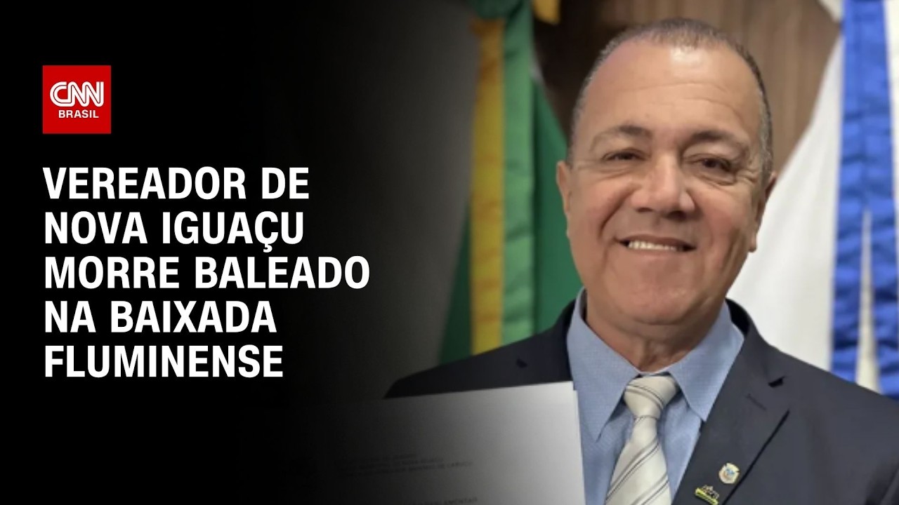 Morre Maninho do Cabuçu, vereador baleado em Nova Iguaçu | CNN 360°