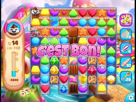 Cookie Jam Blast Level 742 - NO BOOSTERS 🍪 | SKILLGAMING ✔️