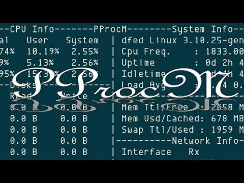 PProcM: Perl Proc Monitor