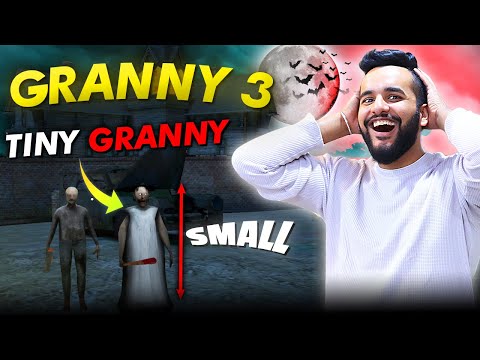 GRANNY & GRANDPA are TINY NOW !! *Granny chapter 3 TINY SIZE MOD*