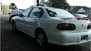 preview picture of video '2003 Chevrolet Malibu Used Cars Savannah GA'