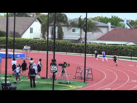 VarB 4x100 vs Servite Rosary 3-11-15 - Los Alamitos Boys