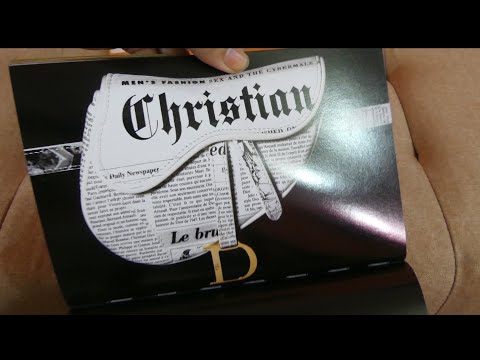 [4K] CHRISTIAN DIOR AUTUMN /WINTER 2000/2001 CATALOGUE #DIOR4KUNBOXING 09022022