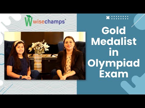 Gold medalist in Olympiad Exam | SOF Olympiad Exam Gold medalist | Olympiad Exam | Wisechamps