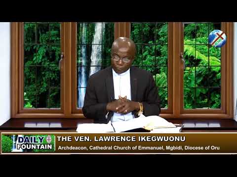 DAILY FOUNTAIN OF NOVEMBER 2, 2019 - THE VEN. LAWRENCE IKEGWUONU