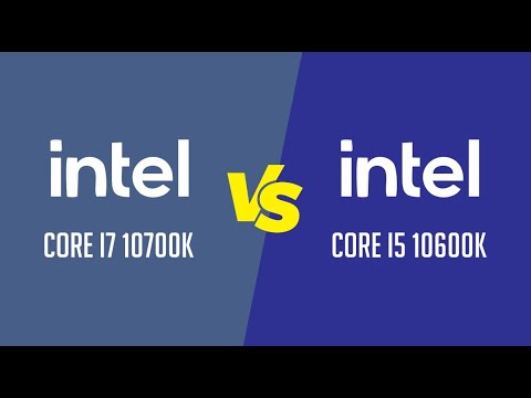 Intel Core i7 10700K vs Intel Core i5 10600K - Apps and games benchmark